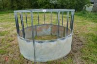 GALVANISED CATTLE ROUND FEEDER