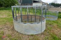 GALVANISED CATTLE ROUND FEEDER - 3