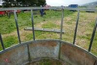 GALVANISED CATTLE ROUND FEEDER - 7