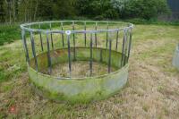 GALVANISED YEARLING CATTLE ROUND FEEDER