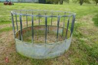 GALVANISED YEARLING CATTLE ROUND FEEDER - 4