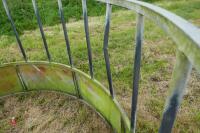 GALVANISED YEARLING CATTLE ROUND FEEDER - 8