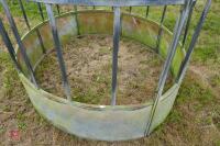 GALVANISED YEARLING CATTLE ROUND FEEDER - 9