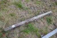 6' 6'' GALVANISED HANGING POST - 2