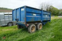 1996 WARWICK 8T TWIN AXLE GRAIN TRAILER - 3