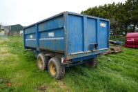 1996 WARWICK 8T TWIN AXLE GRAIN TRAILER - 6