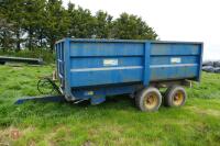 1996 WARWICK 8T TWIN AXLE GRAIN TRAILER - 7