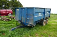 1996 WARWICK 8T TWIN AXLE GRAIN TRAILER - 8