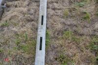 7' GALVANISED RECIEVING POST - 3