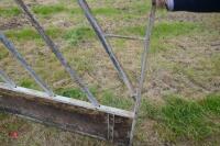 15' GALVANISED CATTLE FEED BARRIER - 9