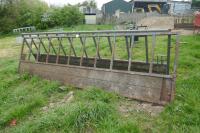 15' HEAVY DUTY CATTLE FEED BARRIER - 2