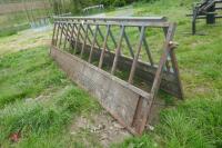 15' HEAVY DUTY CATTLE FEED BARRIER - 3