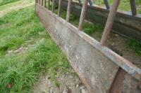 15' HEAVY DUTY CATTLE FEED BARRIER - 6