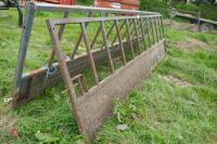 15' HEAVY DUTY CATTLE FEED BARRIER - 8