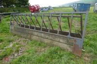 15' HEAVY DUTY CATTLE FEED BARRIER - 2