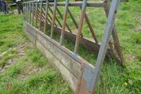 15' HEAVY DUTY CATTLE FEED BARRIER - 4