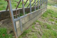 15' HEAVY DUTY CATTLE FEED BARRIER - 7