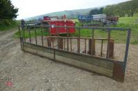 15' HEAVY DUTY CATTLE FEED BARRIER - 2