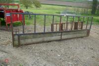 15' HEAVY DUTY CATTLE FEED BARRIER - 6