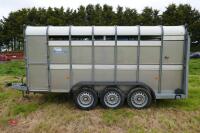 2012 IFOR WILLIAMS 14' LIVESTOCK TRAILER - 7