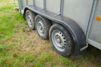 2012 IFOR WILLIAMS 14' LIVESTOCK TRAILER - 18