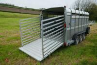 2012 IFOR WILLIAMS 14' LIVESTOCK TRAILER - 21