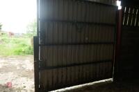 LARGE SHEETED SHED DOOR - 3