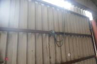 LARGE SHEETED SHED DOOR - 8