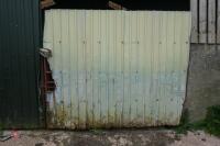 LARGE SHEETED SHED DOOR - 6