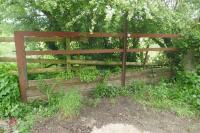 15' HEAVY DUTY CATTLE FEED BARRIER - 2