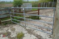 10' GALVANISED HEAVY DUTY YARD GATE - 5