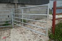 10' GALVANISED HEAVY DUTY YARD GATE - 5