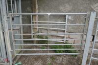 6' GALVANISED YARD GATE