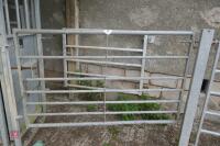 6' GALVANISED YARD GATE - 2