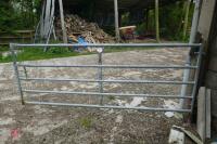 10' GALVANISED HEAVY DUTY YARD GATE - 2