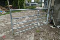 10' GALVANISED HEAVY DUTY YARD GATE - 4