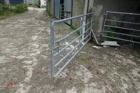 10' GALVANISED HEAVY DUTY YARD GATE - 5