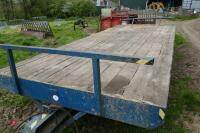 20' SINGLE AXLE BALE TRAILER - 8