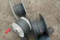 3 PART ROLLS OF ELECTRIC FENCE WIRE - 2