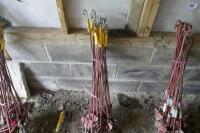 21 METAL ELECTRIC FENCE STAKES - 6