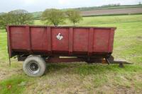 ETC SINGLE AXLE TIPPING GRAIN TRAILER - 2