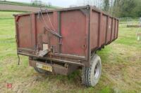 ETC SINGLE AXLE TIPPING GRAIN TRAILER - 4