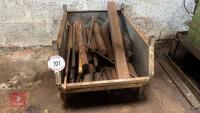 STILLAGE OF METAL BAR