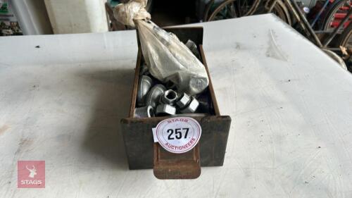 BOX OF WATER FITTINGS