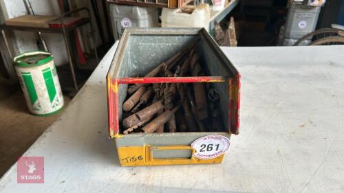 BOX OF DRILL BITS