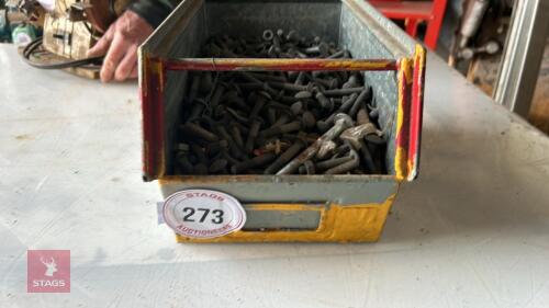 BOX OF COACH BOLTS