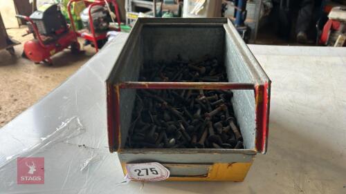 BOX OF COACHING BOLTS