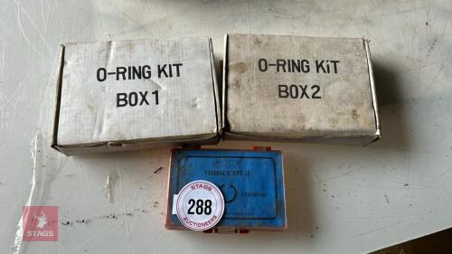 SKF CIRCLIPS & 2 X SETS OF O RINGS