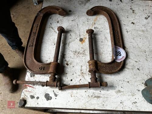 2 RECORD NO.10 G CLAMPS