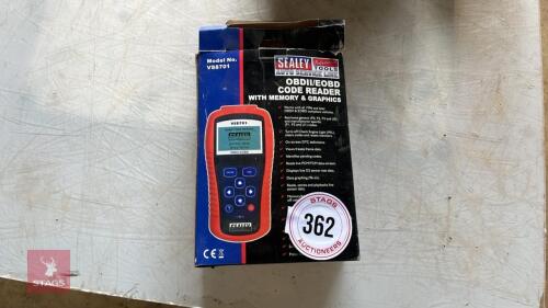 SEALEY OBD CODE READER